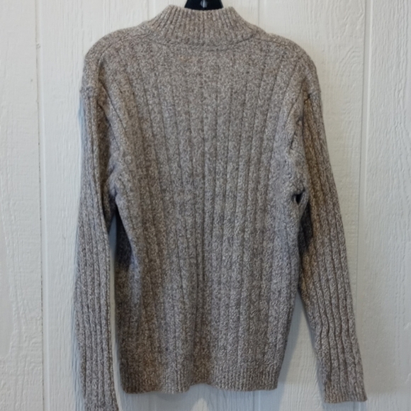 Oscar de la Renta sweater zip up neck XL - Picture 2 of 5